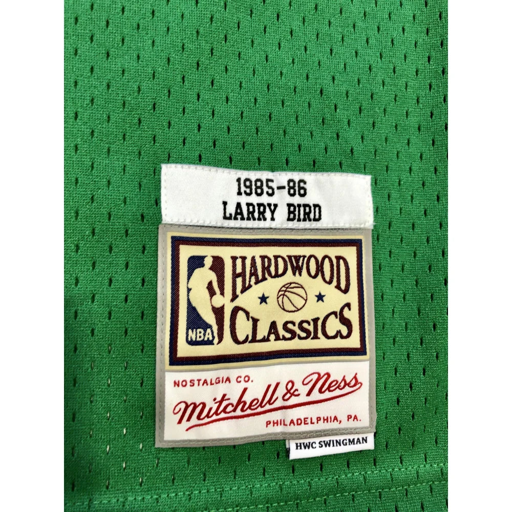 Larry Bird Autographed Mitchell & Ness Boston Celtics Jersey with BAS COA - Authentic NBA Memorabilia for Collectors & Sports Fans - Perfect for Display in Man Caves, Sports Bars & Fan Collections