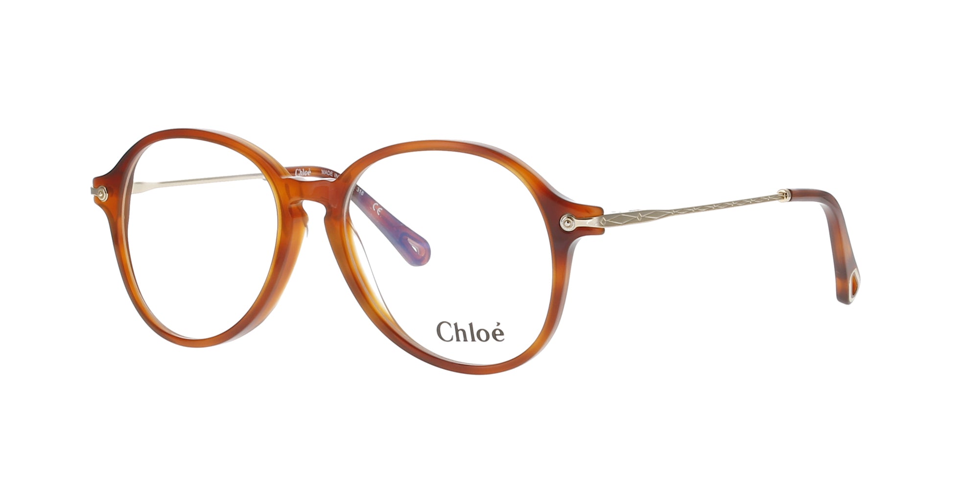 Blonde Havana & Gold Chloe Frame Sunglasses - Stylish UV Protection for Women - Perfect for Beach, Driving, and Outdoor Activities