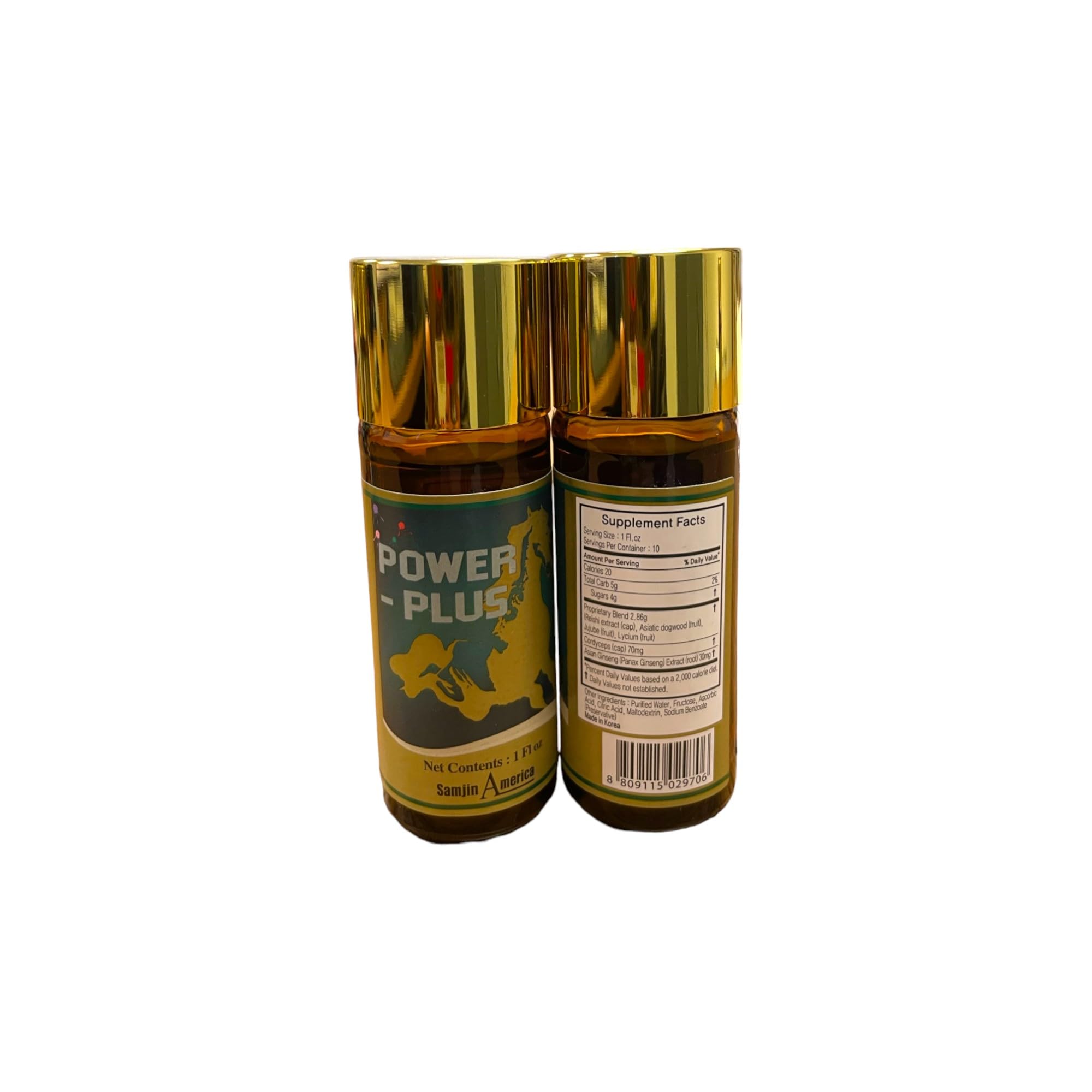 POWER-PLUS Botanical Blend Liquid Supplement - 10 Bottles (1 FL OZ Each) | Herbal Energy Booster & Immune Support | Perfect for Daily Wellness & Active Lifestyles