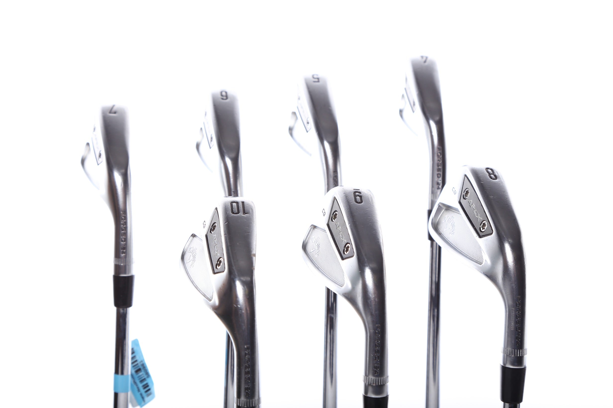 Used Callaway Apex CB 24 Iron Set - Right Handed 4-PW Stiff Flex Golf Clubs for Men | Premium Forged Irons for Improved Accuracy & Distance | Perfect for Golf Enthusiasts & Tournament Players