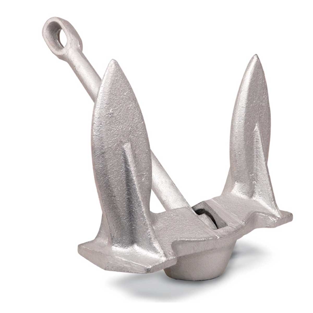 10 lb Navy Anchor with Painted Finish - Perfect for Boating, Fishing, and Nautical Decor
