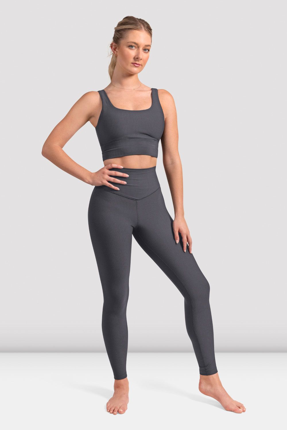 BLOCH Rib Scoop Bra - Women's Comfortable Supportive Underwire Bra for Everyday Wear - Perfect for Yoga, Workout, and Daily Activities