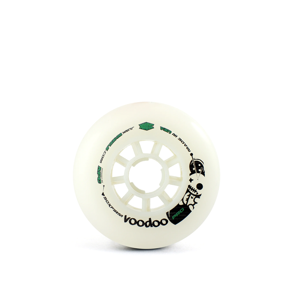 Junk Voodoo Pro XF 90mm Skateboard Wheels - Single Wheel for Longboard, Cruiser & Street Skateboarding - High Performance Urethane Wheels for Smooth Ride