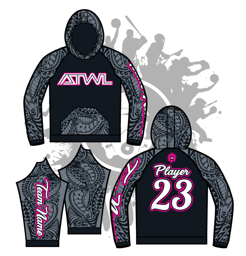 Customizable Aloha Team Unisex Full Dye Hoodie - Soft & Stylish Pullover for Sports Teams, Work Uniforms & Group Events