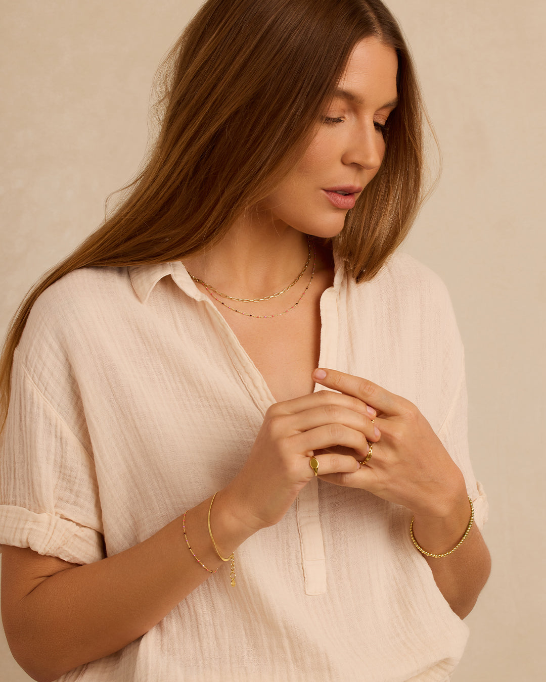 Elegant Capri Bracelet for Women - Adjustable Beaded Wristband for Casual & Formal Wear - Perfect for Gifts, Parties, and Everyday Accessories