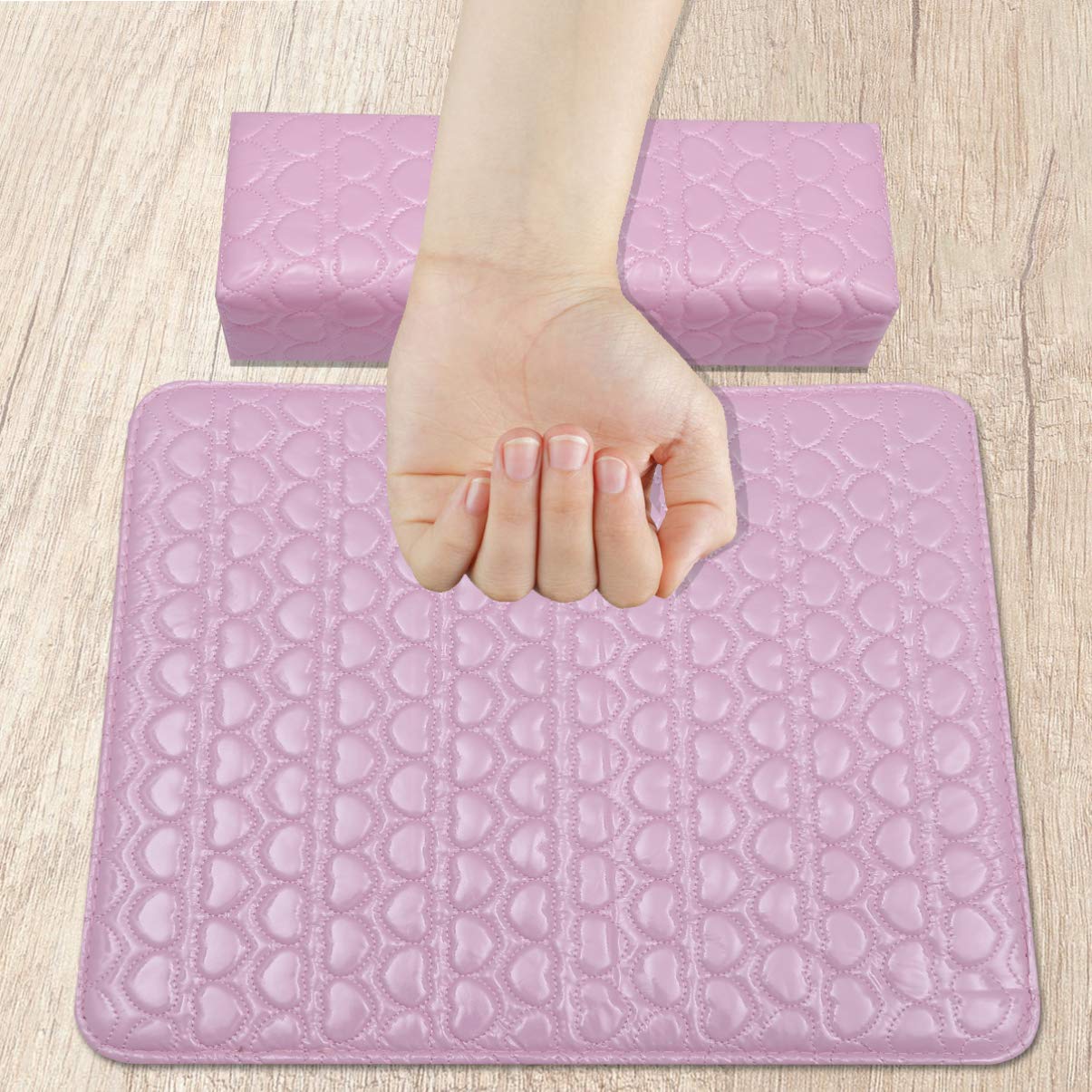 Premium Nail Salon Hand Rest Cushion - Detachable Wrist Pillow for Nail Art & Manicure - Comfortable Arm Support for Nail Painting, Gel Polish Application - Perfect for Home & Professional Salon Use