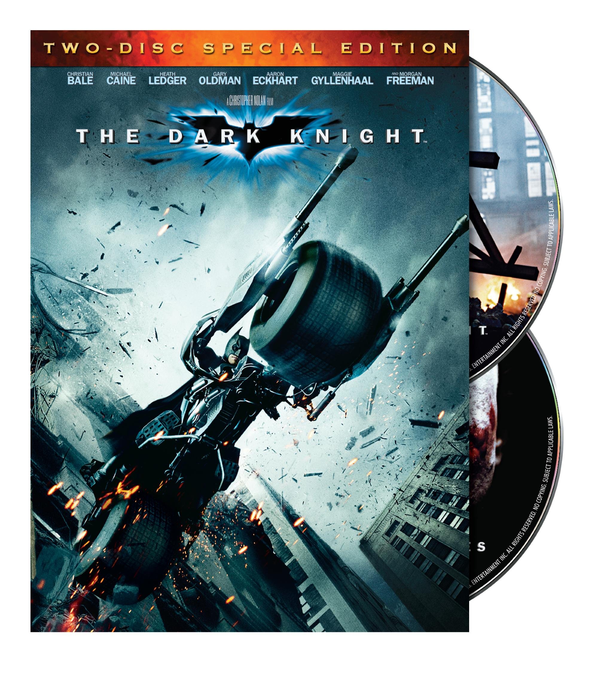 The Dark Knight (Two-Disc Special Edition) - Blu-ray & DVD Collector's Set with Bonus Features | Perfect for Movie Nights, Batman Fans & Home Theater Enthusiasts