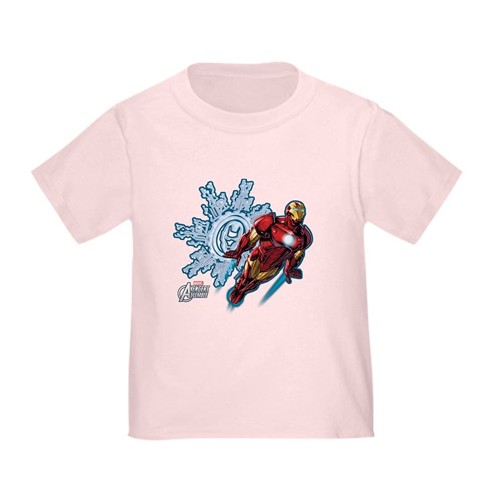 Iron Man Toddler T-Shirt - Holiday Themed Marvel Superhero Tee for Kids | Perfect for Christmas, Birthdays & Superhero Parties