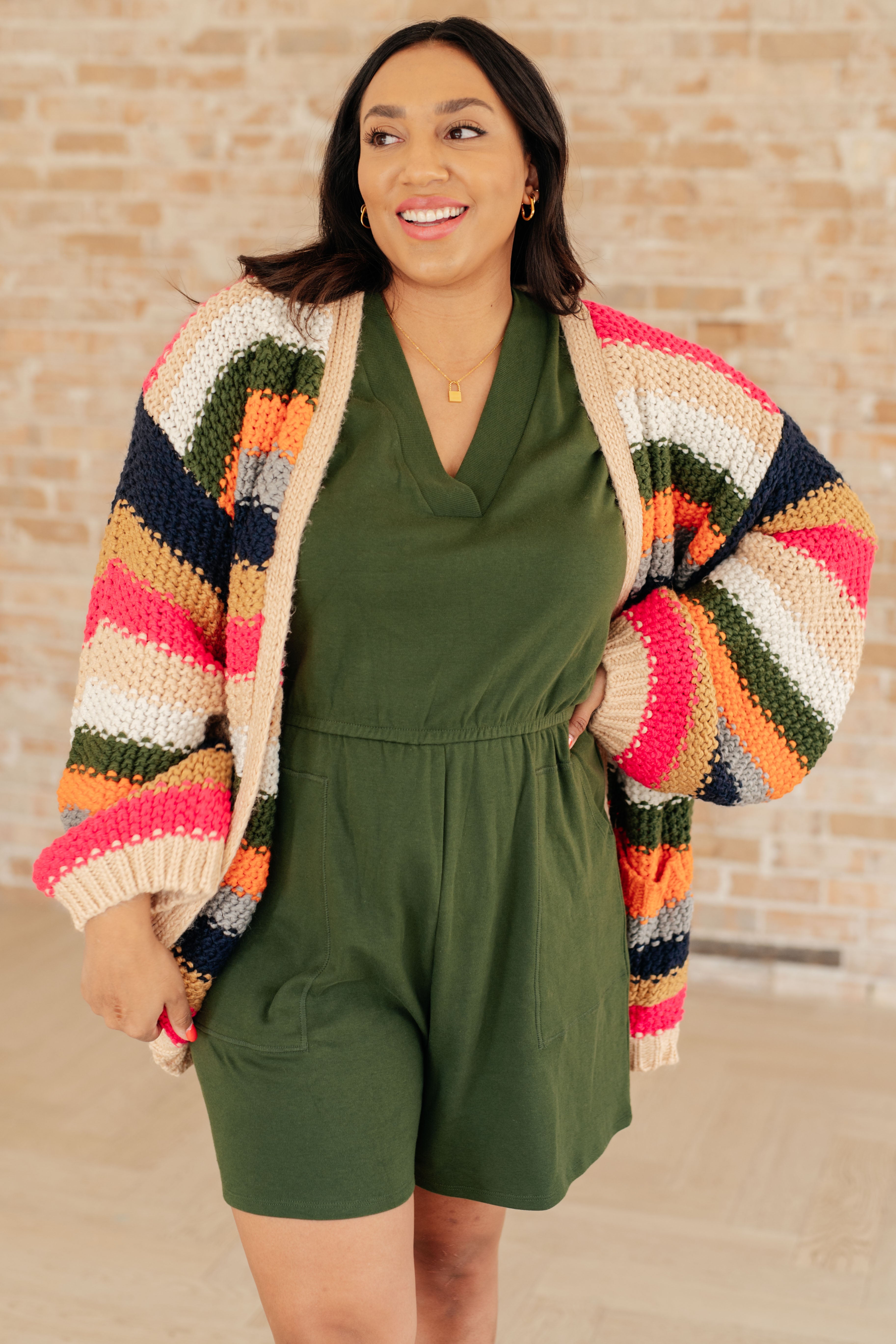 Life in Technicolor Knit Cardigan for Women - Soft & Stylish Open Front Sweater | Perfect for Fall, Winter & Cozy Outfits