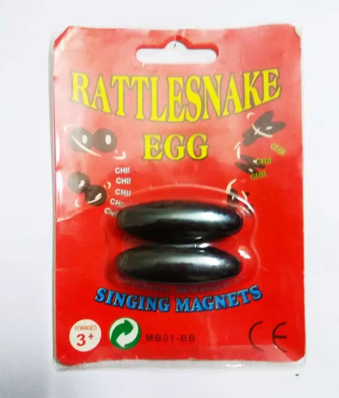 Buzzing Magnets Rattlesnake Eggs Prank Toy - Fun Practical Joke Gag Gift for Friends & Family - Great for Parties, Office Pranks, and Halloween Tricks