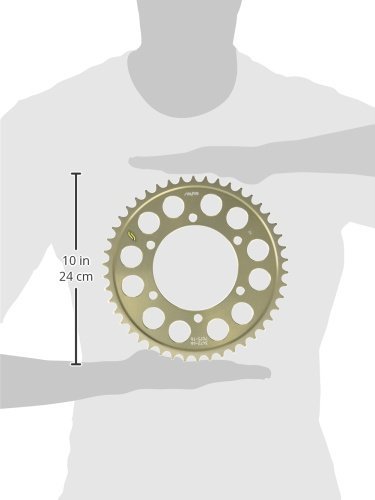 5-347246 Gold Works Triplestar 46T 520 Chain Aluminum Sprocket - Compatible with Dirt Bikes, ATVs & Motorcycles for Smooth Power Transmission