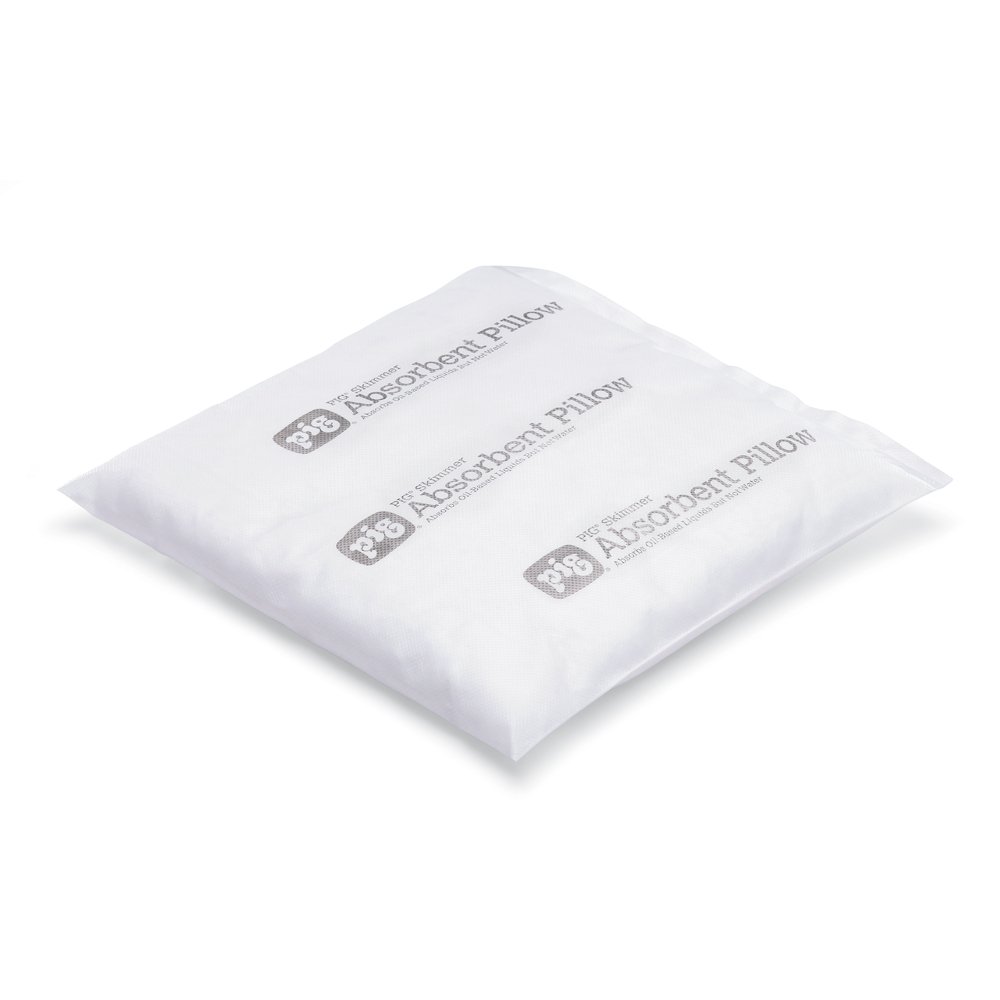 Oil Absorbent Pillows for Spills - PIG Skimmer Oil-Only Absorbent Pads | 1/2 Gallon Capacity | 12
