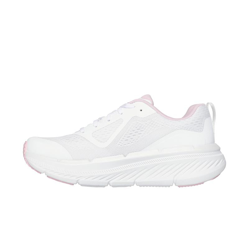 MAX CUSHION PREMIER 2.0 Running Shoes for Men - Lightweight Comfortable Athletic Sneakers with Arch Support - Perfect for Jogging, Gym Workouts & Daily Walking (White/Pink)