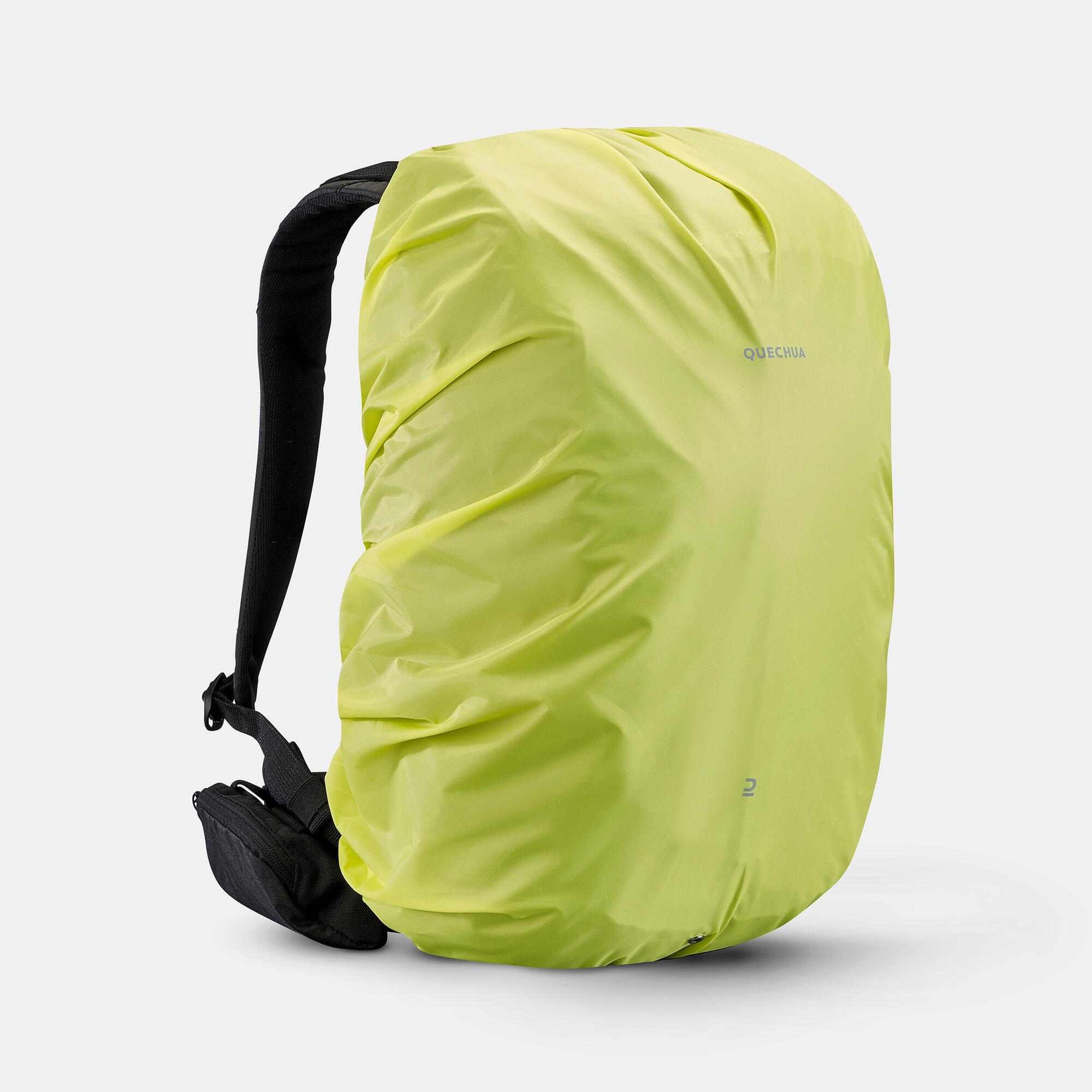 Quechua 10-20L Lightweight Hiking Backpack with Waterproof Rain Cover - Perfect for Outdoor Adventures, Camping & Travel
