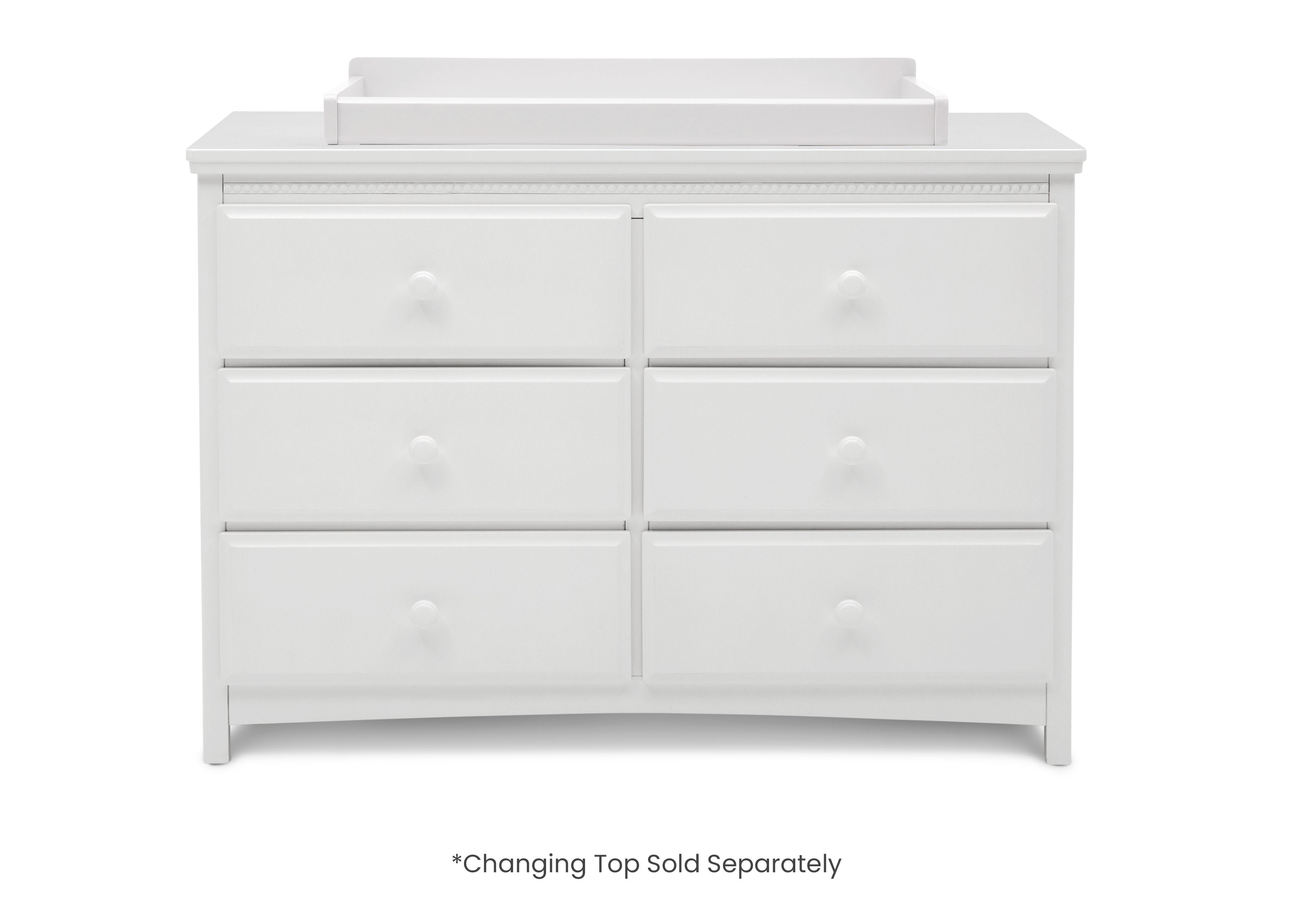 Emerson 6-Drawer Wooden Dresser for Bedroom - Solid Oak Chest of Drawers with Smooth Gliding Drawers | Perfect for Master Bedroom, Guest Room & Nursery Storage Organization