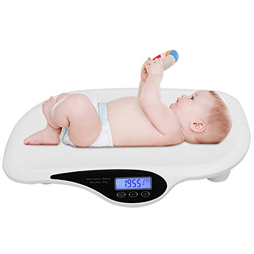 **Simlug Smart Digital Baby Scale - Accurate 20KG/44LB Portable Infant Weighing Scale for Newborns, Toddlers & Pets | Home Use, Clinic, Nursery**