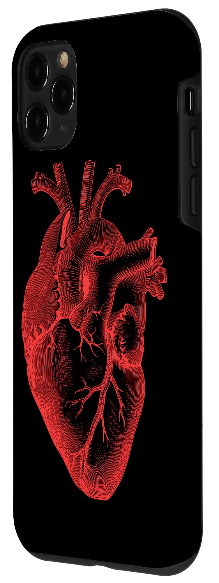 iPhone 11 Pro Case with Anatomical Heart Design - Valentine's Day Gift for Her/Him - Perfect for Couples, Artists & Love-Themed Occasions