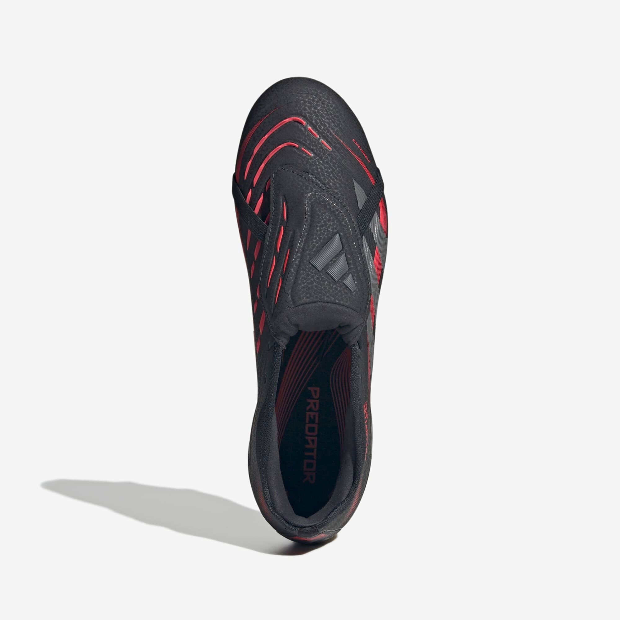 Adidas Predator Pro Fold Over Tongue Soccer Cleats - Lightweight Football Shoes for Men with Enhanced Grip - Perfect for Turf, Grass & Indoor Matches