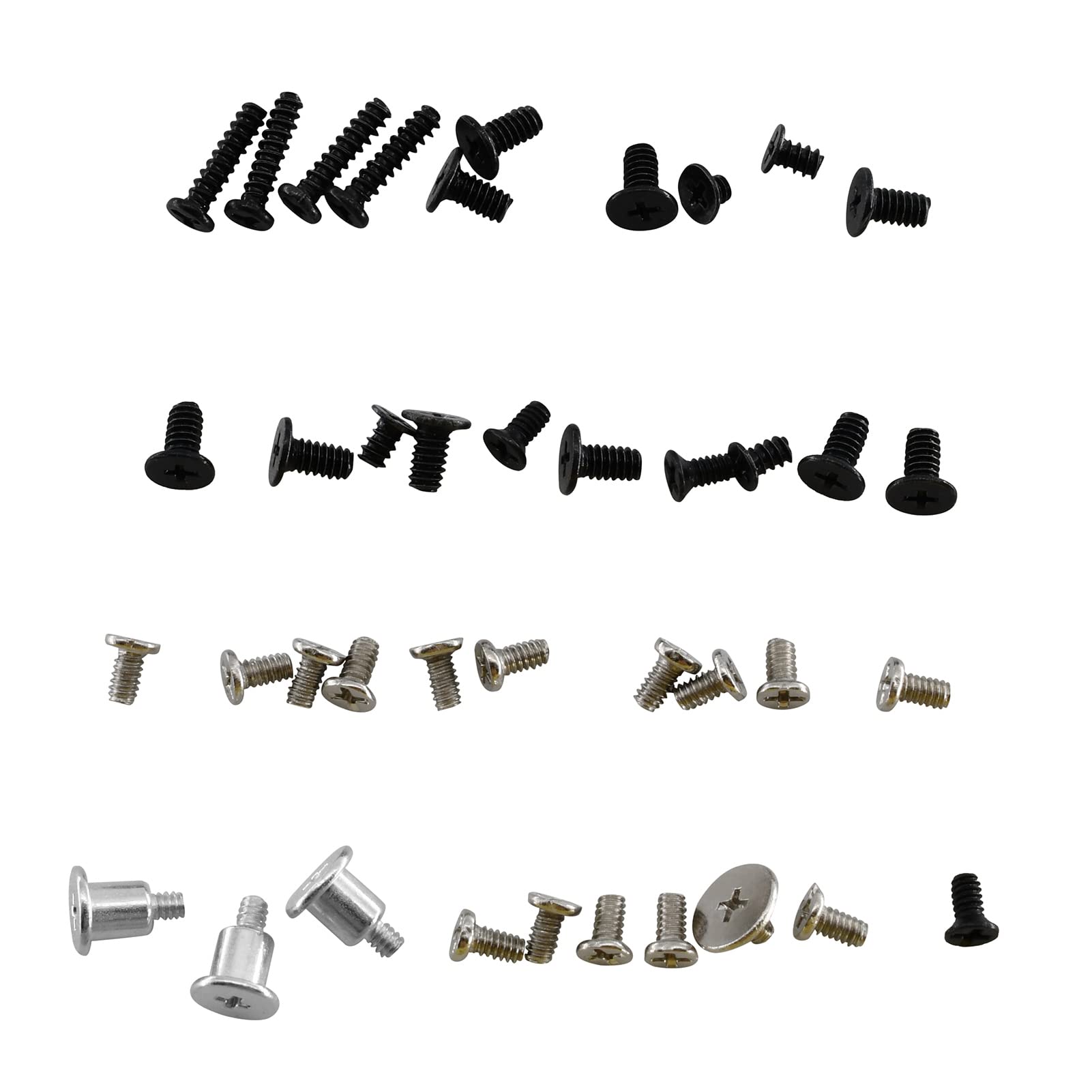 Nintendo Switch Replacement Screws Set - ENVPRFR Tri-Wing & Phillips Head Screws for Console Repair & Maintenance | Perfect for DIY Fixes & Accessories Replacement