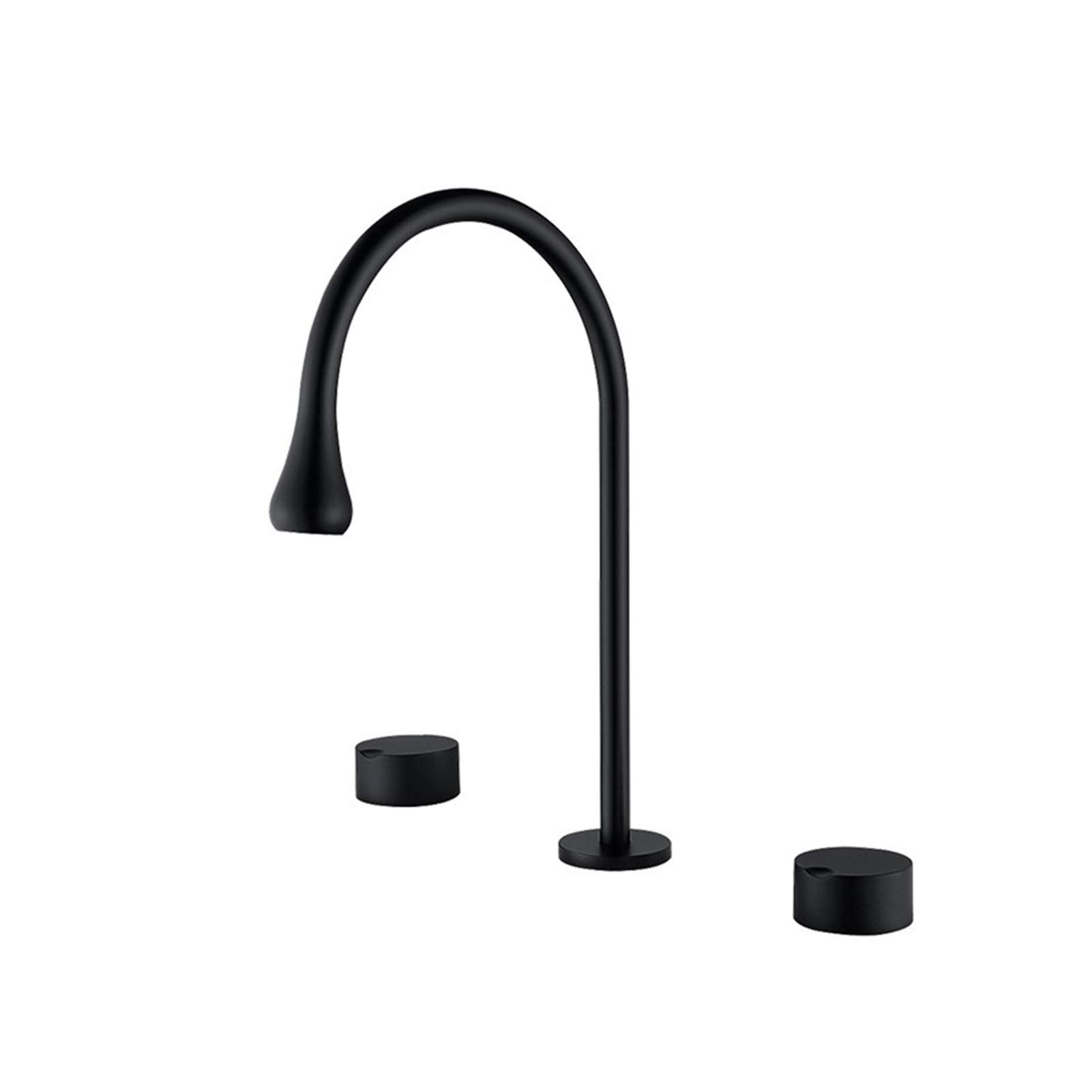 Rotating Brushed Nickel Bronze High Arc Single Handle Kitchen Faucet - Hot & Cold Water Mixer for Sink, Bathroom, Outdoor Garden (Easy Installation, Durable Finish) - Perfect for Modern Homes, RV, and Outdoor Use