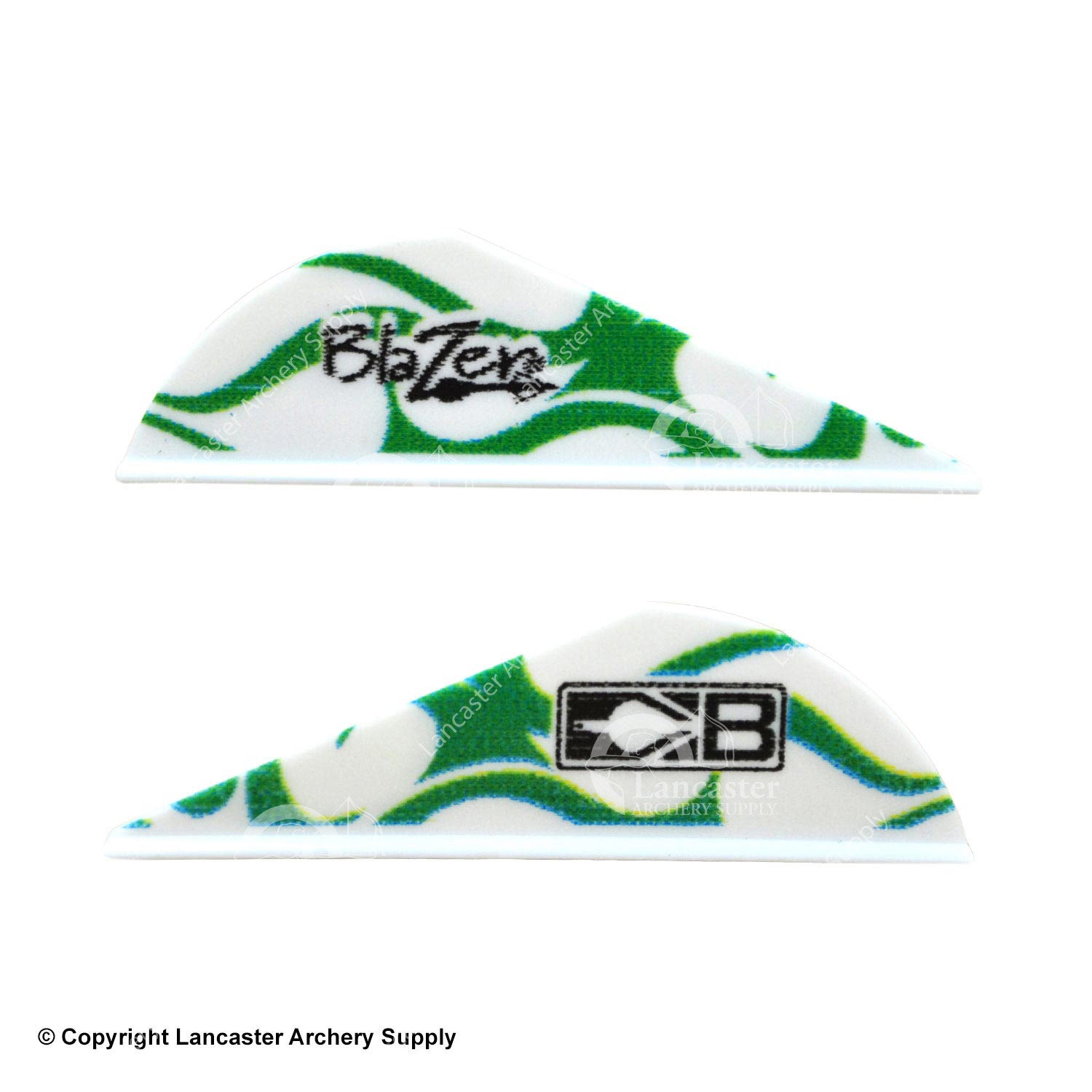 Bohning True Color Blazer Vanes - High Visibility Archery Fletching for Outdoor Hunting & Target Practice
