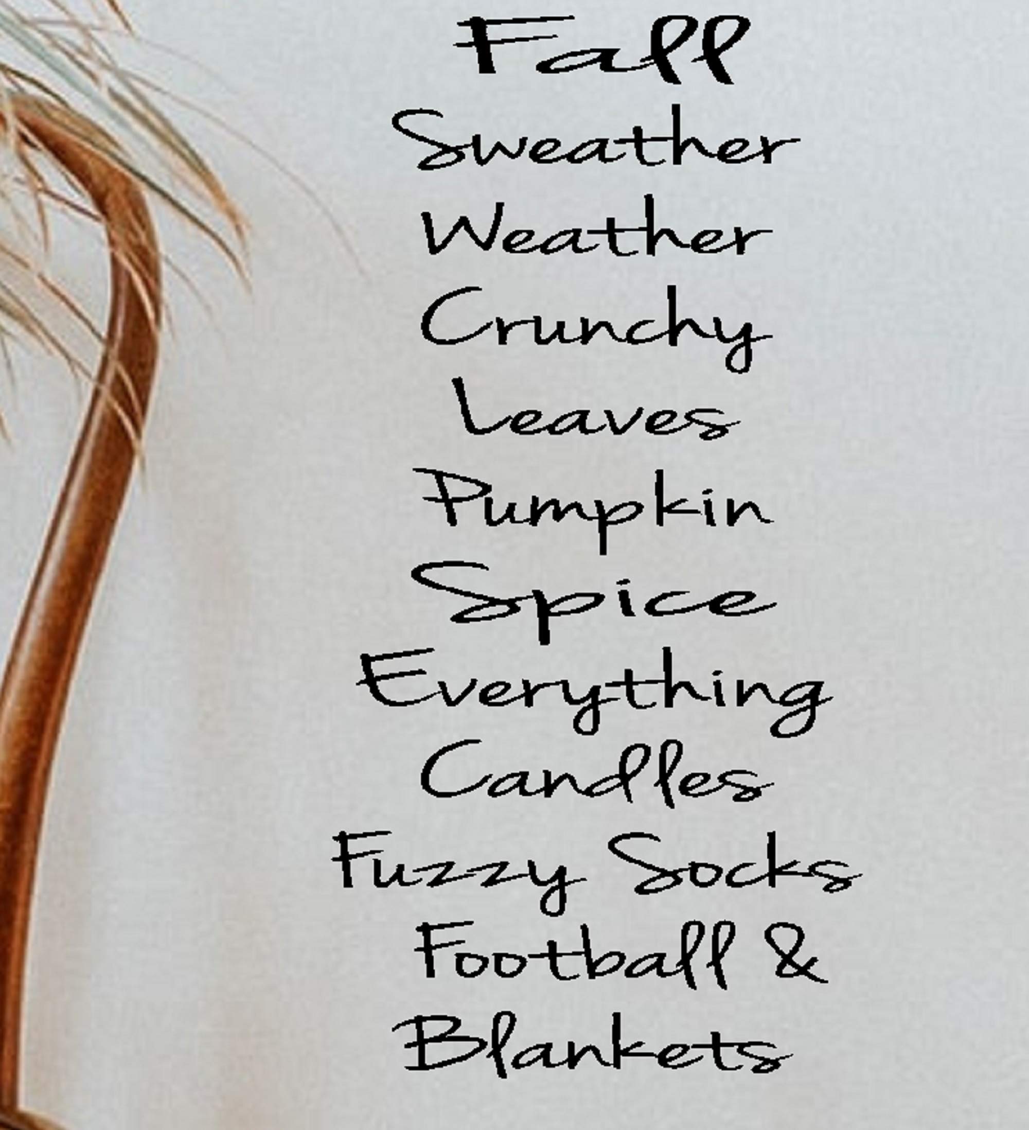 Cozy Fall Sweater Weather Vinyl Decals - Perfect for DIY Home Decor, Laptop Stickers, and Seasonal Scrapbooking