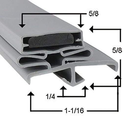 Traulsen G30013 Magnetic Door Gasket Replacement - Commercial Refrigerator Seal for Walk-In Coolers & Freezers - Perfect for Restaurants, Grocery Stores & Food Service Businesses