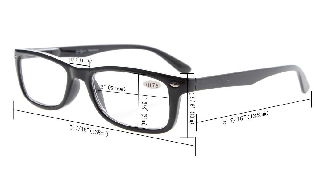 Blue Light Blocking Computer Glasses for Women - Anti Glare Reading Glasses with UV Protection - Reduce Eye Strain for Office Work & Screen Time