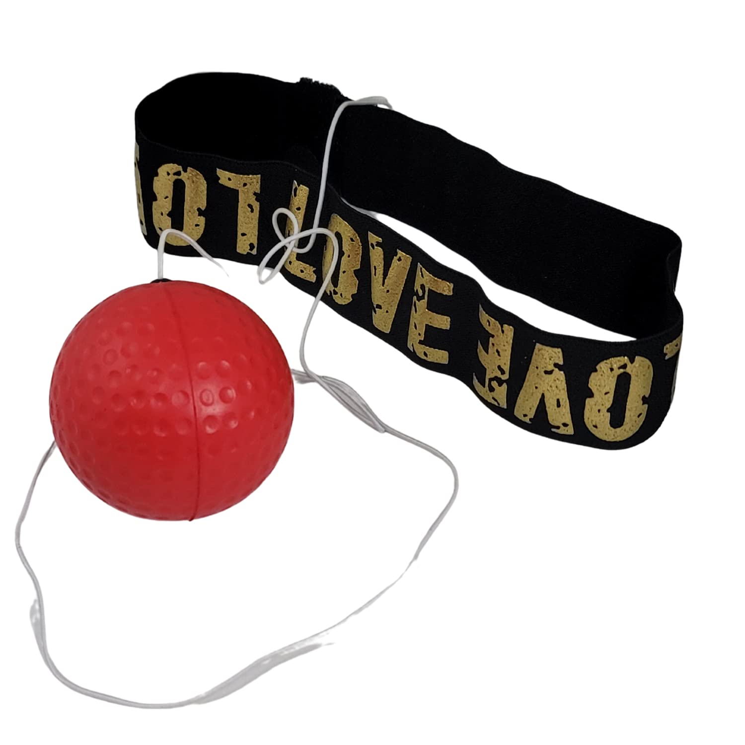 React Reflex Ball Training Set - Boxing Reflex Ball with Adjustable Headband for Men & Women - Improve Hand-Eye Coordination & Full-Body Workout - Perfect Boxing Gift for Fitness Enthusiasts | Great for Home Gym, Boxing Training & Stress Relief