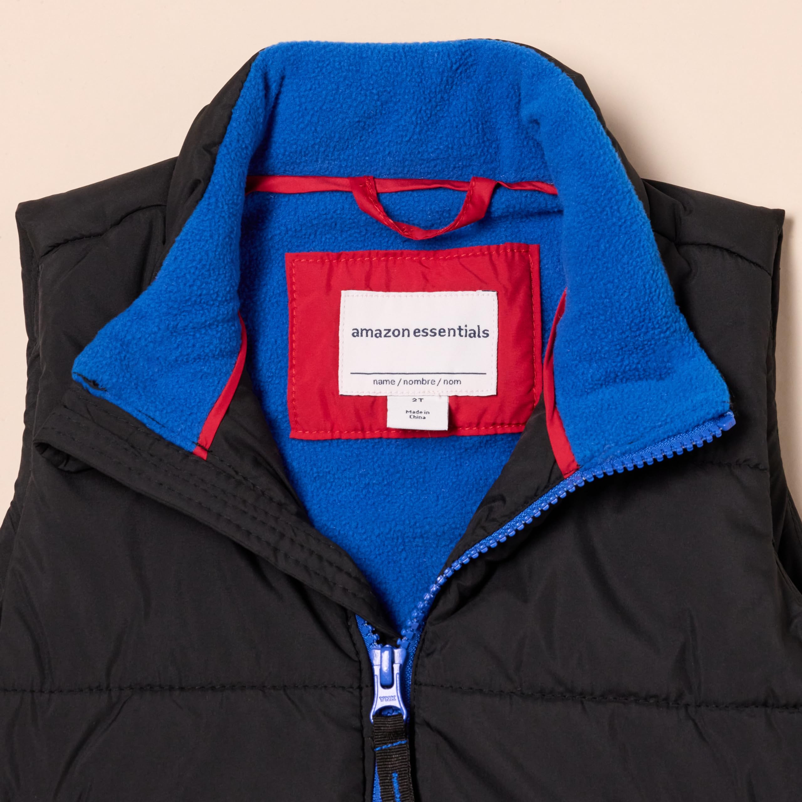 Amazon Essentials Boys & Toddlers' Heavyweight Puffer Vest - Warm Winter Jacket for Outdoor Play, School & Cold Weather Activities