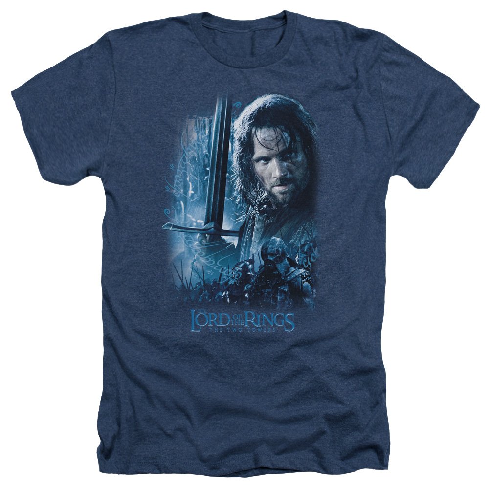 Lor King in The Making Unisex Heather T-Shirt for Men & Women - Soft Cotton Tee for Casual Wear, Street Style & Everyday Comfort