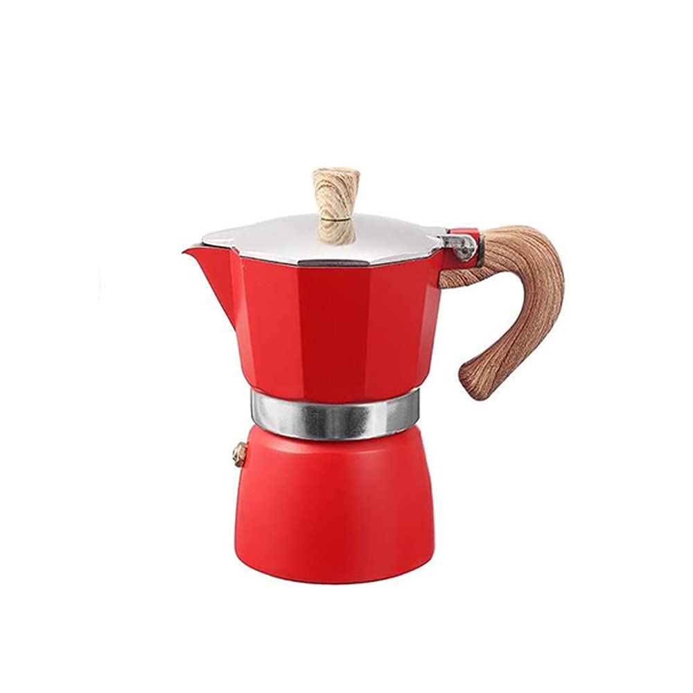 Italian Stovetop Espresso Maker - Classic Aluminum Moka Pot for Strong Espresso, Cuban Coffee & Percolator Brewing | Perfect for Home, Camping & Gifts | BPA-Free & Durable
