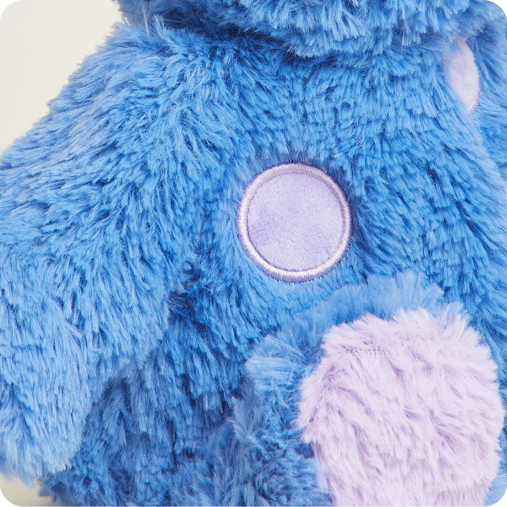 Blue Monster Warmies - Adorable Plush Heating Pad for Kids & Adults | Microwaveable Warm Hugs for Relaxation, Stress Relief & Comfort | Perfect for Bedtime, Cold Weather & Anxiety Relief