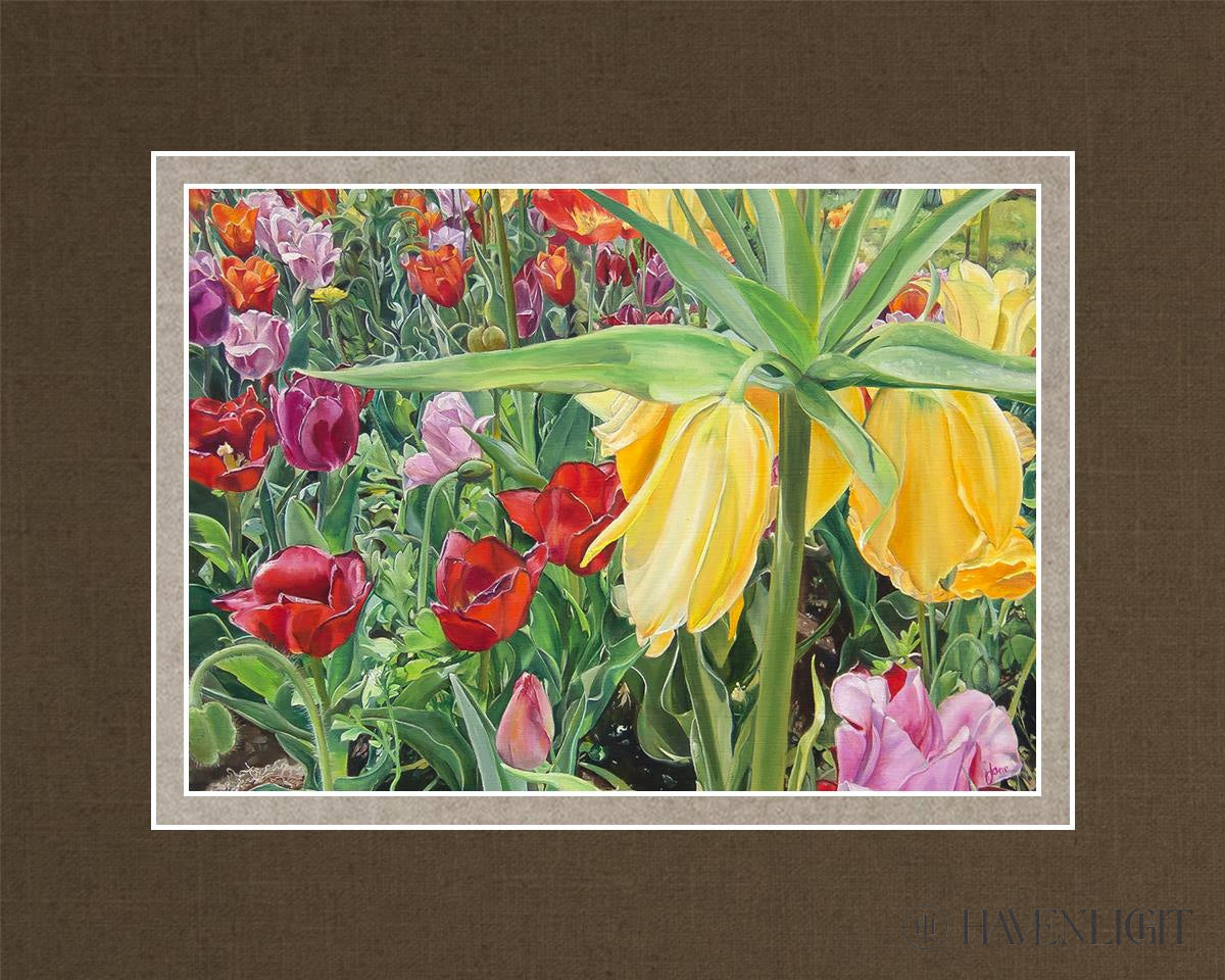 Carousel Tulips By Nila Jane Autry - Beautiful Artificial Silk Tulip Flowers for Home Decor, Wedding Centerpieces, and Spring Table Arrangements