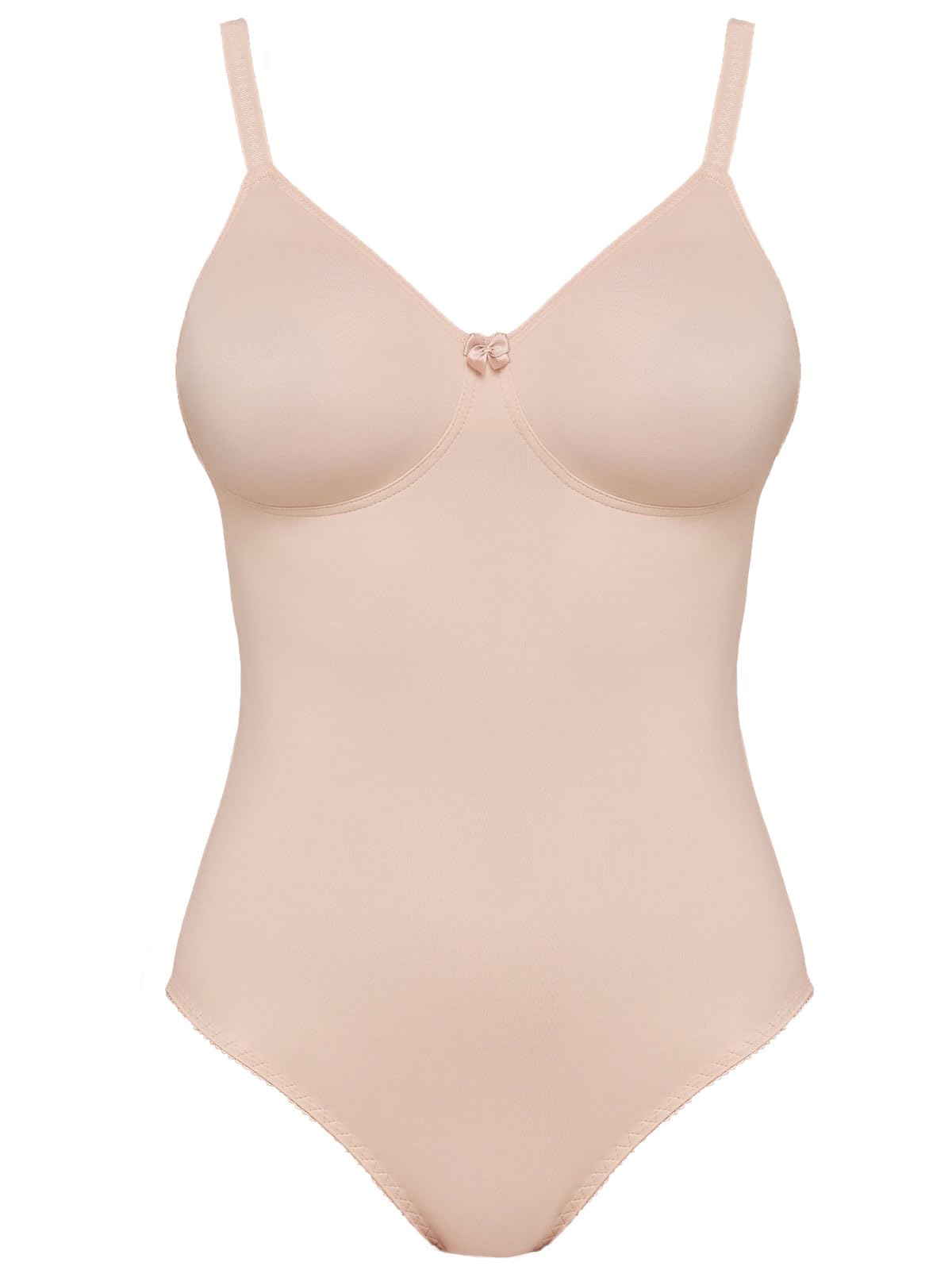 Wire-Free Women's Bodysuit Topsy 6412 - Seamless Comfort for Everyday Wear, Yoga & Layering