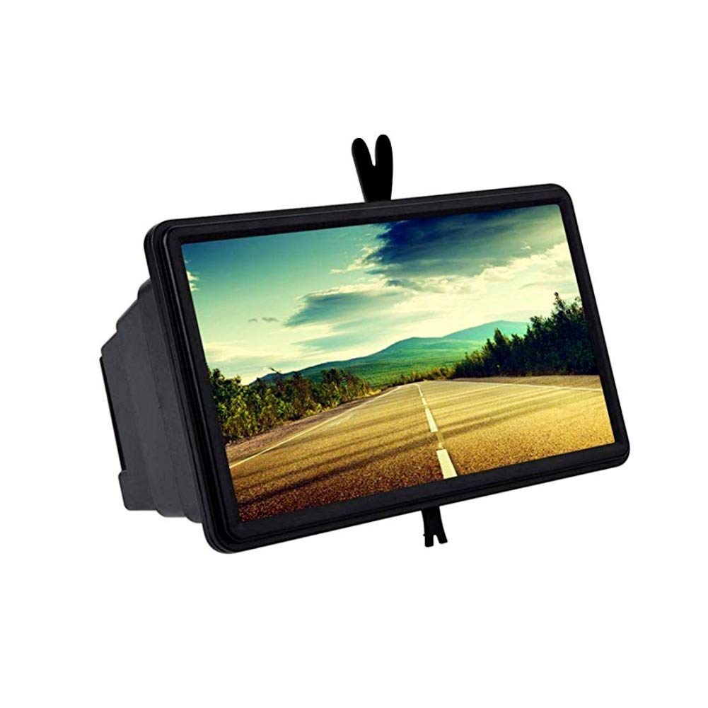 Big Picture Smartphone Magnifier - 3D Screen Amplifier for 2X Larger Viewing Experience | Perfect for Movies, Videos & Reading | Ideal for Seniors & Low Vision Users