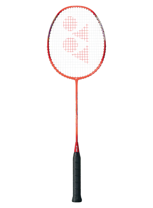 Yonex Nanoflare 001 Badminton Racket - High Performance Carbon Fiber Shaft for Speed & Control (Flash Red) | Perfect for Competitive Play & Training