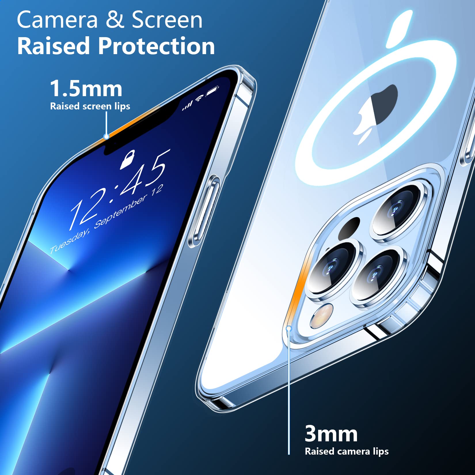 Ultra Clear Magnetic Case for iPhone 13 Pro (6.1