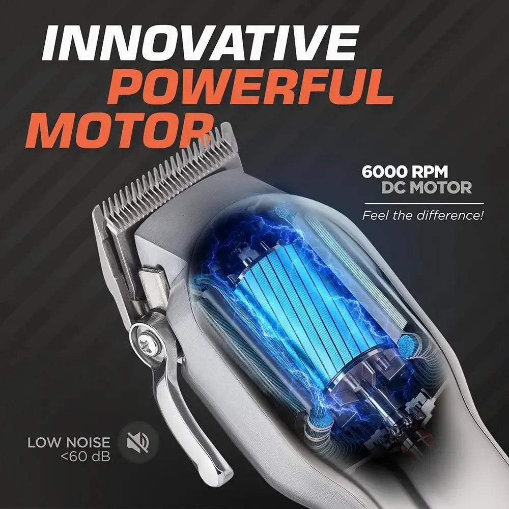 Professional Hair Clippers for Men & Women - Barber Quality Electric Hair Trimmer Kit with Multiple Guards - Perfect for Home Haircuts, Styling & Grooming