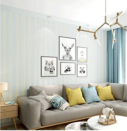 Modern Minimalist Non-Woven Wallpaper for Living Room & Bedroom - VEESYV Peel and Stick Wallpaper for TV Sofa Background (Color D) - Perfect for Home Decor, Accent Walls, and Interior Design Projects