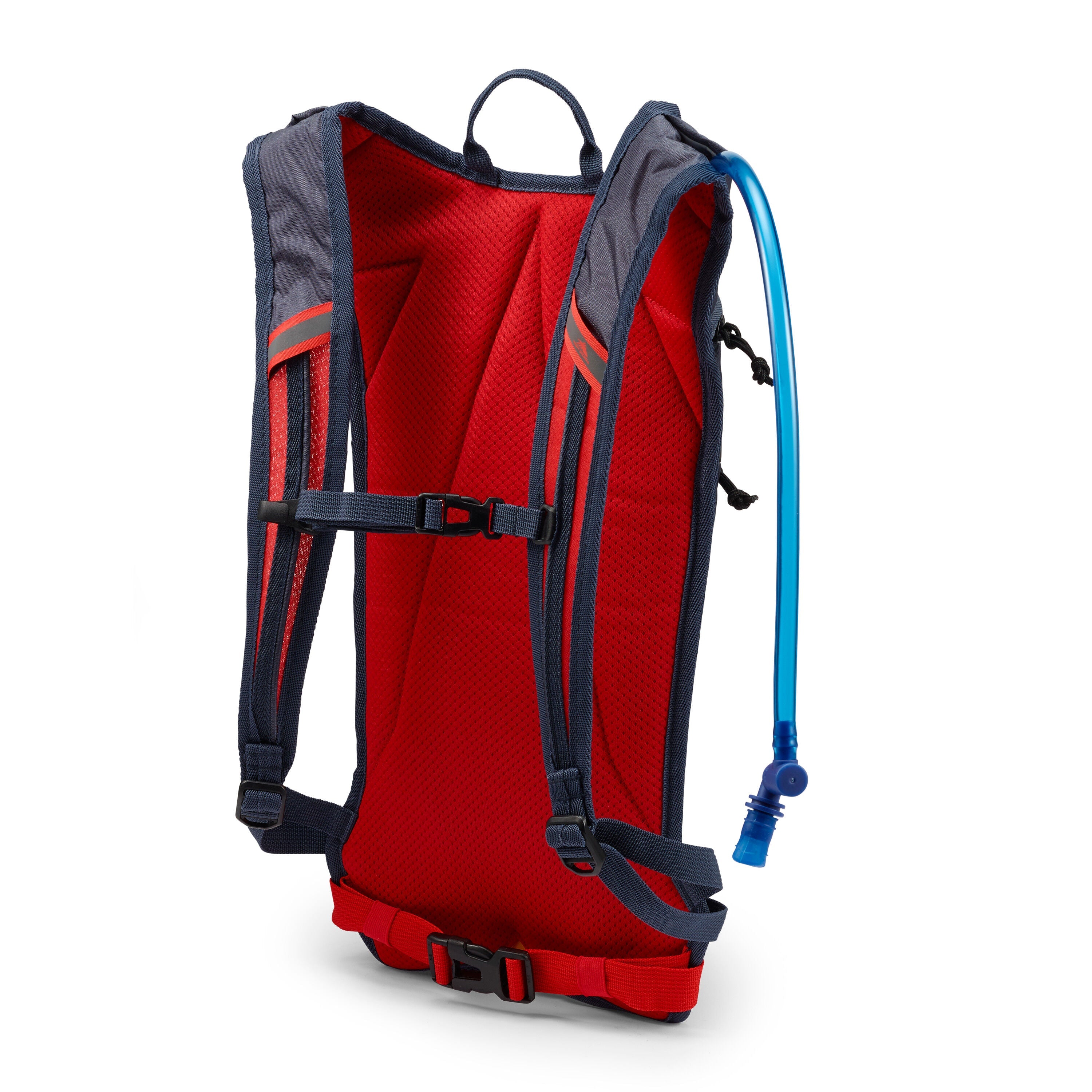 High Sierra Hydrahike 2.0 4L Hydration Backpack - Lightweight Water Bladder Pack for Hiking, Running & Outdoor Adventures - Grey Blue