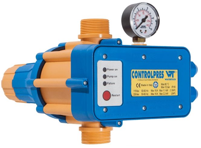 Automatic Pump Controller for Large Water Pumps - Heavy Duty Motor Control for Irrigation, Pool & Industrial Water Systems