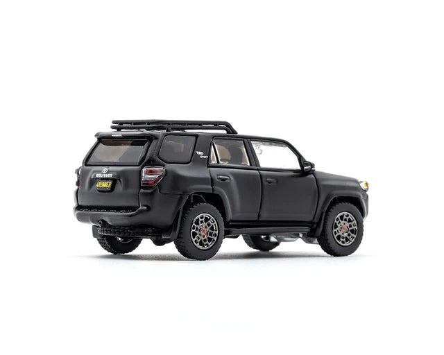 2022 Toyota 4Runner TRD Pro 1:64 Scale Diecast Model Car - Matte Black Finish | Collectible Toy for Car Enthusiasts & Perfect Gift for Kids