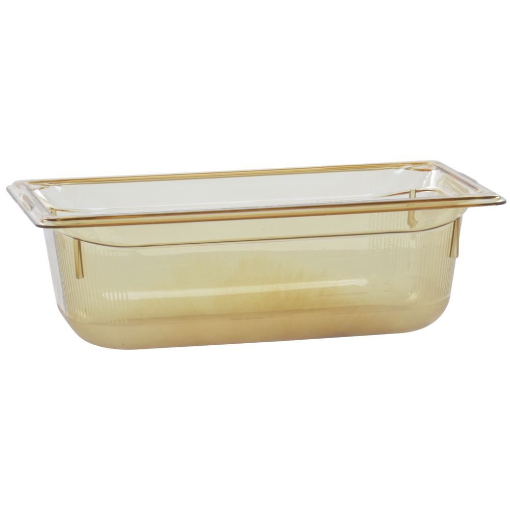 Vollrath Super Pan 3 Amber 1/3 Size High-Temperature 3.6 Qt. Saucepan - Perfect for Commercial Kitchens, Restaurants & High-Heat Cooking