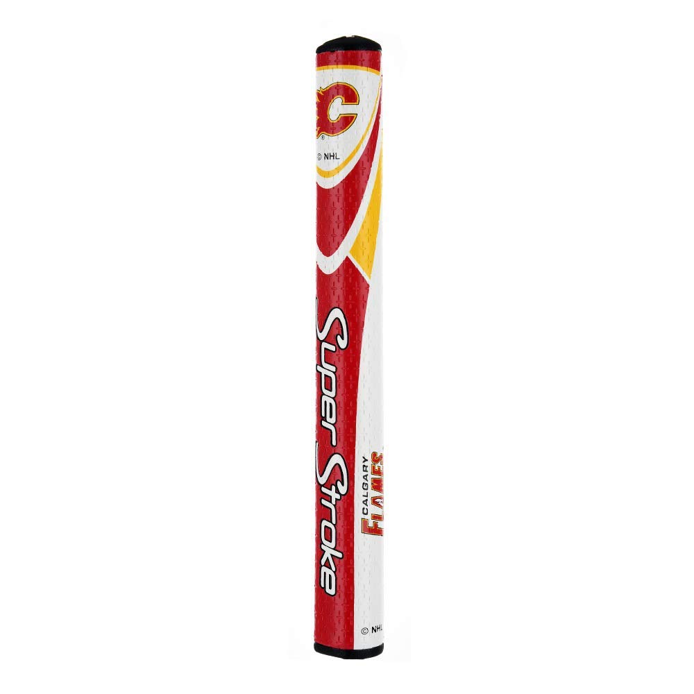 SuperStroke NHL Golf Putter Grip Mid Slim 2.0 - Cross-Traction Texture, Oversized Design for Consistent Stroke, Non-Slip Grip - Perfect for Precision Putting on the Green