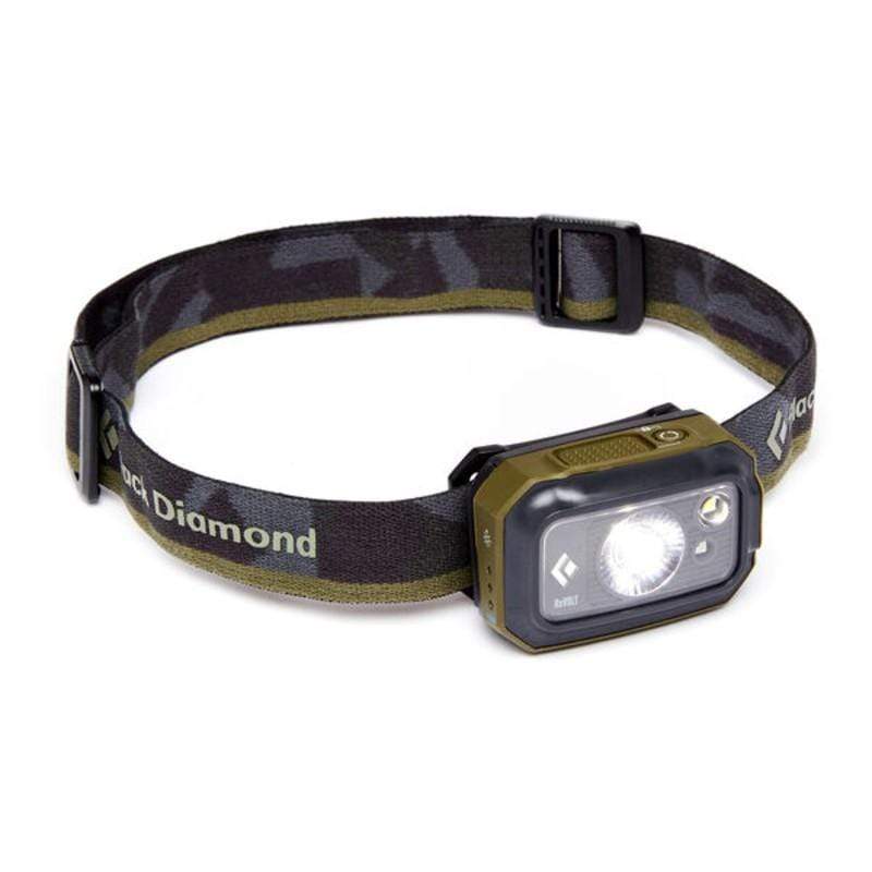 Black Diamond Revolt 350 Headlamp - Rechargeable LED Headlight with 350 Lumens, 3 Lighting Modes & Red Night Vision - Perfect for Camping, Hiking, Running & Outdoor Adventures