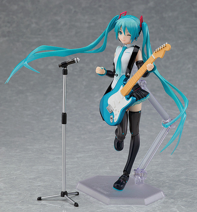 Figma #394 Hatsune Miku Racing V4X Character Vocal Series 01 Action Figure - Anime Collectible for Display & Cosplay | Perfect for Otaku Rooms, Gaming Setups & Vocaloid Fans