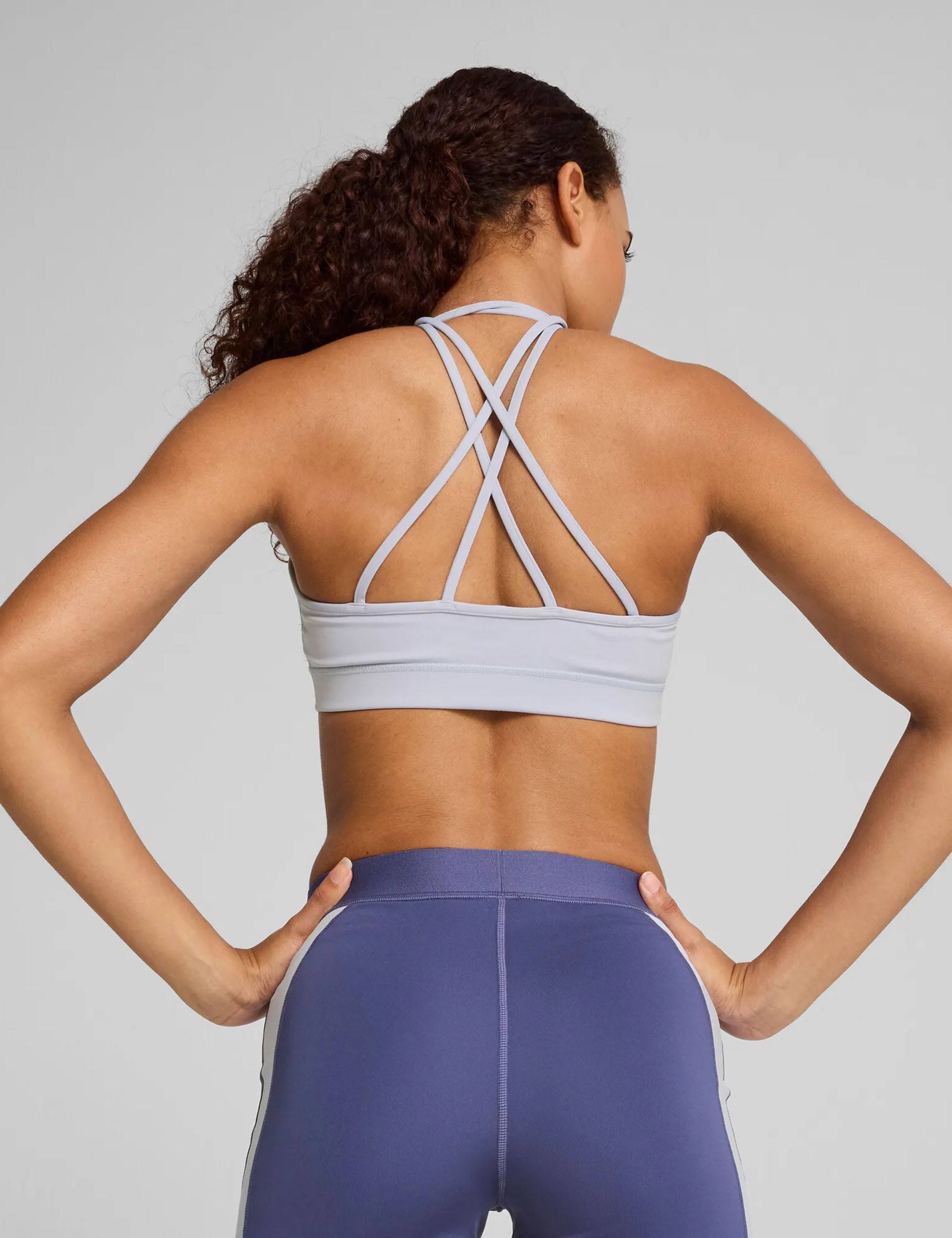 Move Strappy Bra for Women - Breathable & Comfortable Sports Bra for Cool Weather - Perfect for Yoga, Running & Gym Workouts