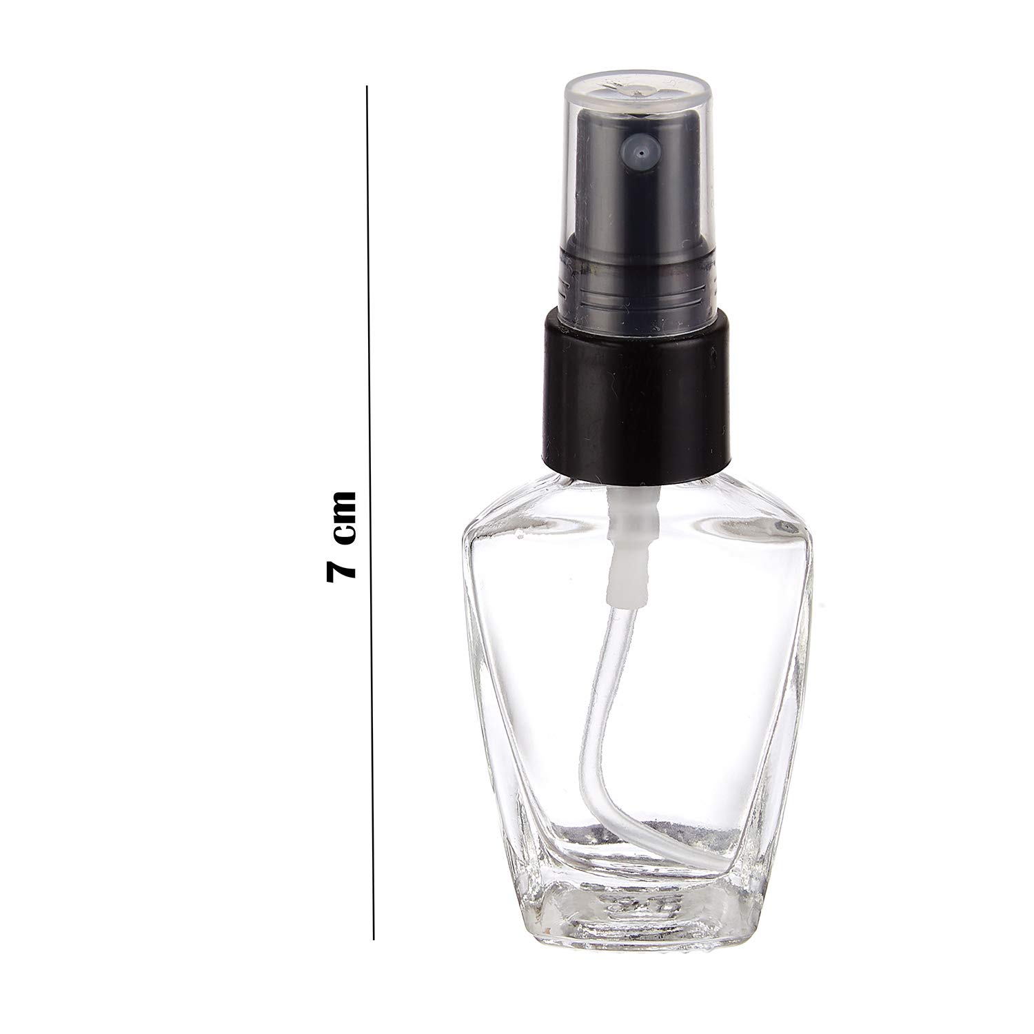 GRN 6ML Refillable Mini Glass Fine Mist Spray Bottles (10-Pack) - Perfect for Perfume, Essential Oils & Aromatic Water Blends | Travel, Home & DIY Beauty Use