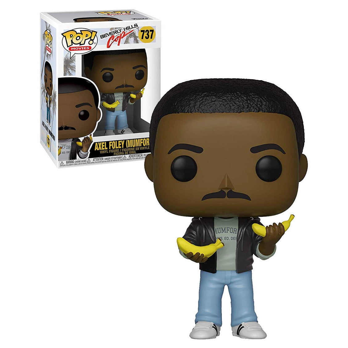 Beverly Hills Cop: Axel Foley (Mumford) - Classic Action Comedy Movie - Perfect for Movie Nights & 80s Film Lovers